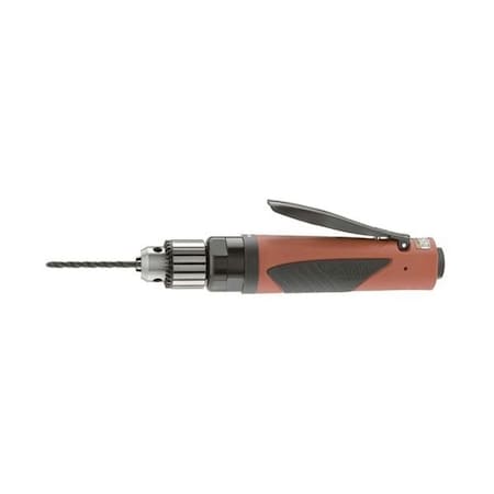 Sioux Tools NonReversible Straight Drill, 38 3JawKeyed Chuck, 6000 RPM, 83 OAL, Bare Tool SDR10S60N3